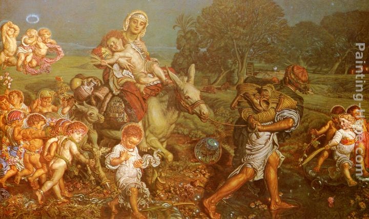 William Holman Hunt The Triumph of the Innocents